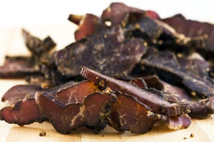Beef Sliced Biltong 500 gram portion